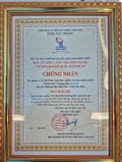 VINH DỰ CỦA TẬP THỂ TRƯỜNG MẦM NON 7/5  TẠI CUỘC THI ẢNH ONLINE “TỰ HÀO 80 NĂM QUỐC KHÁNH 2/9”