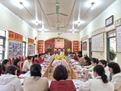 CHI BỘ TRƯỜNG MẦM NON 7/5 TỔ CHỨC HỘI NGHỊ KIỂM ĐIỂM, ĐÁNH GIÁ, XẾP LOẠI CHẤT LƯƠNG CHI BỘ VÀ ĐẢNG VIÊN  NĂM 2025